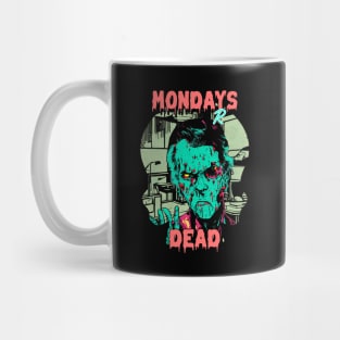 Horror Movie Mondays R Dead Zombie Mug